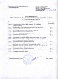 перечень строительная лицензия